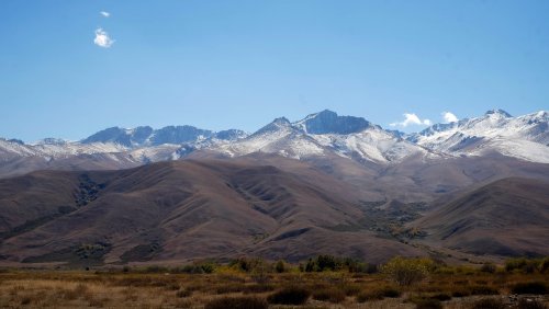 First snow in winter 2019